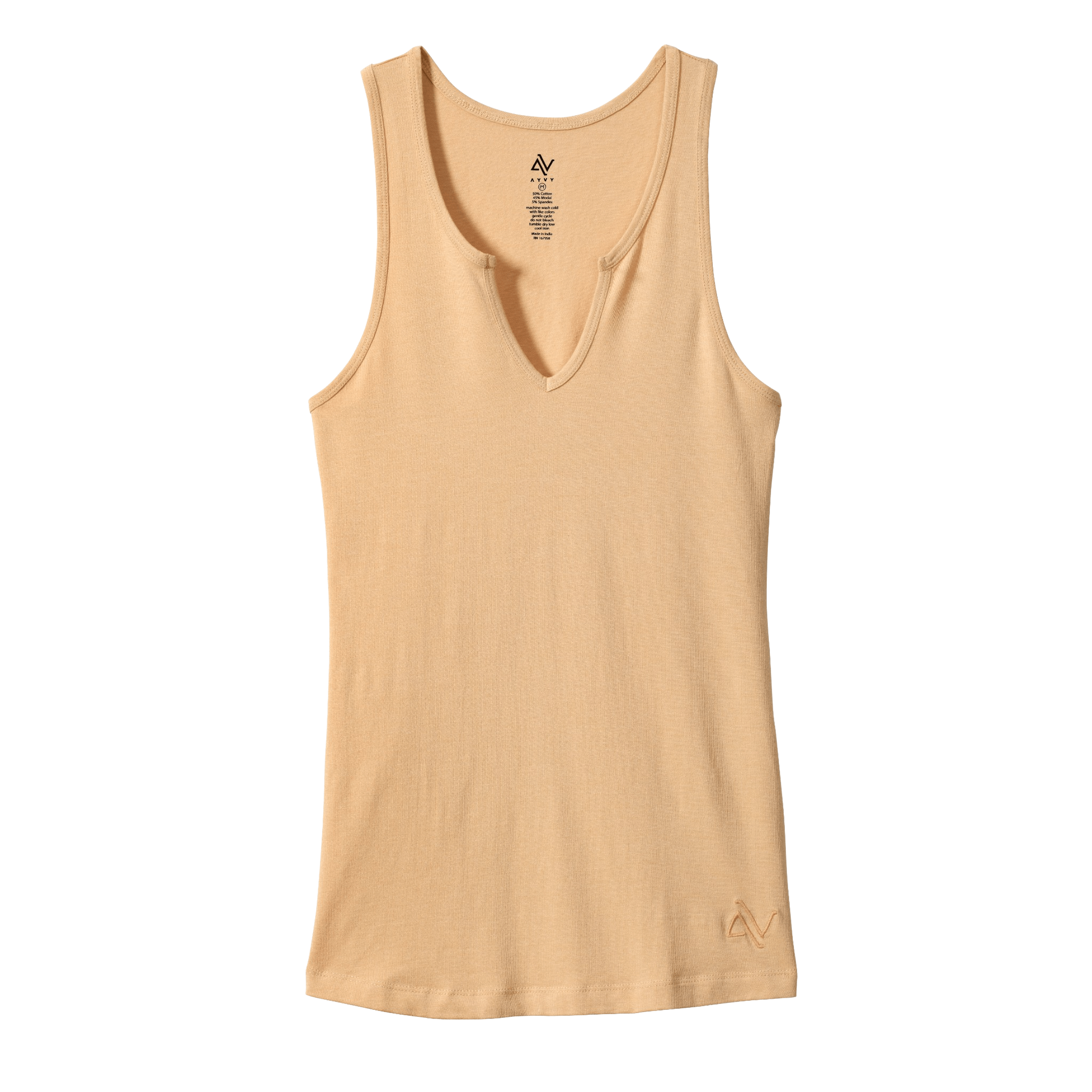 Nouveau Notched V-Neck Tank