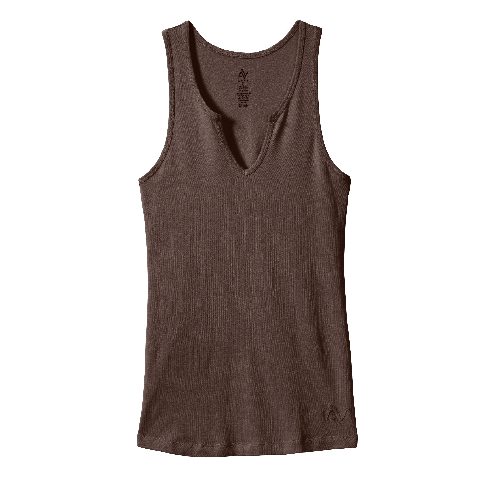 Nouveau Notched V-Neck Tank