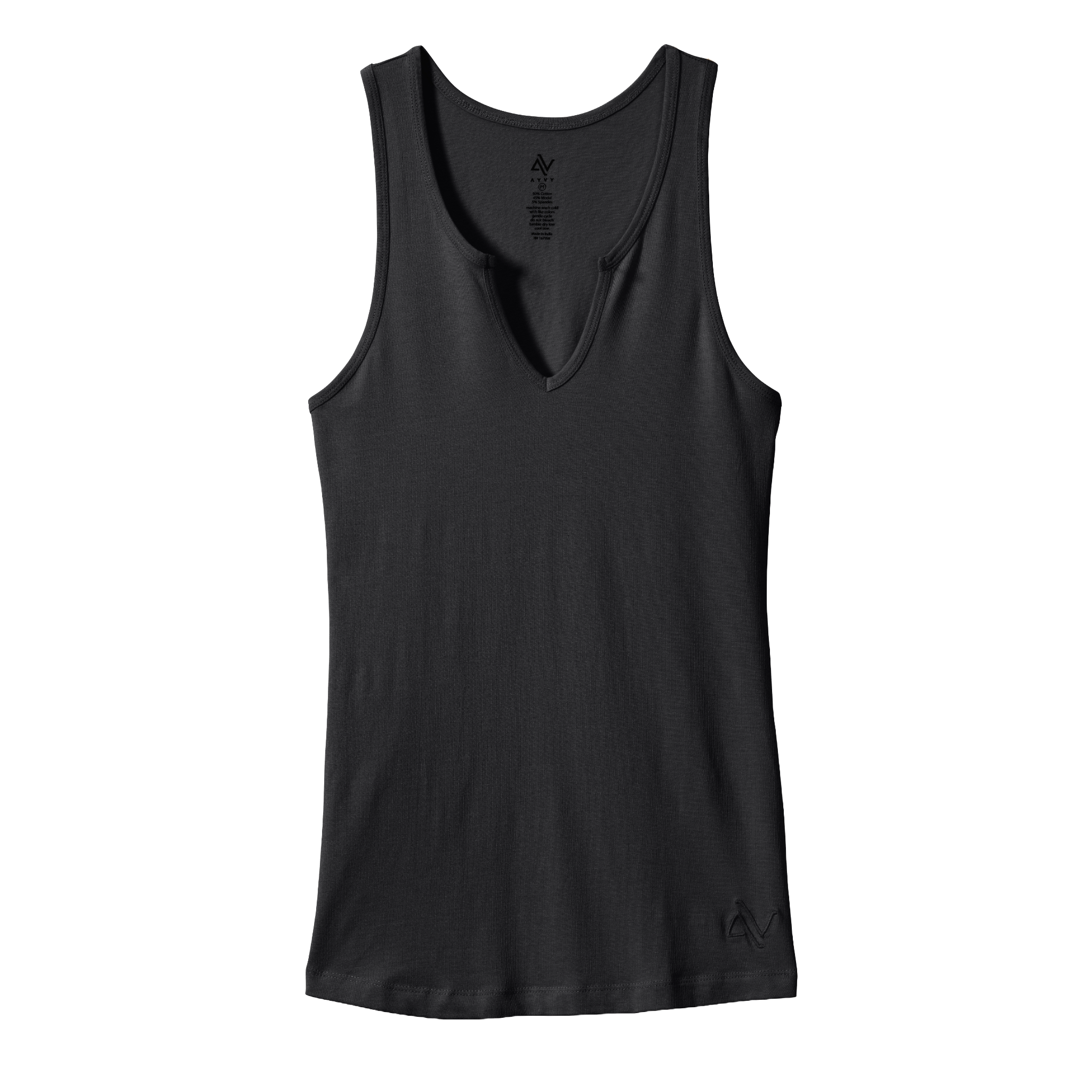 Nouveau Notched V-Neck Tank