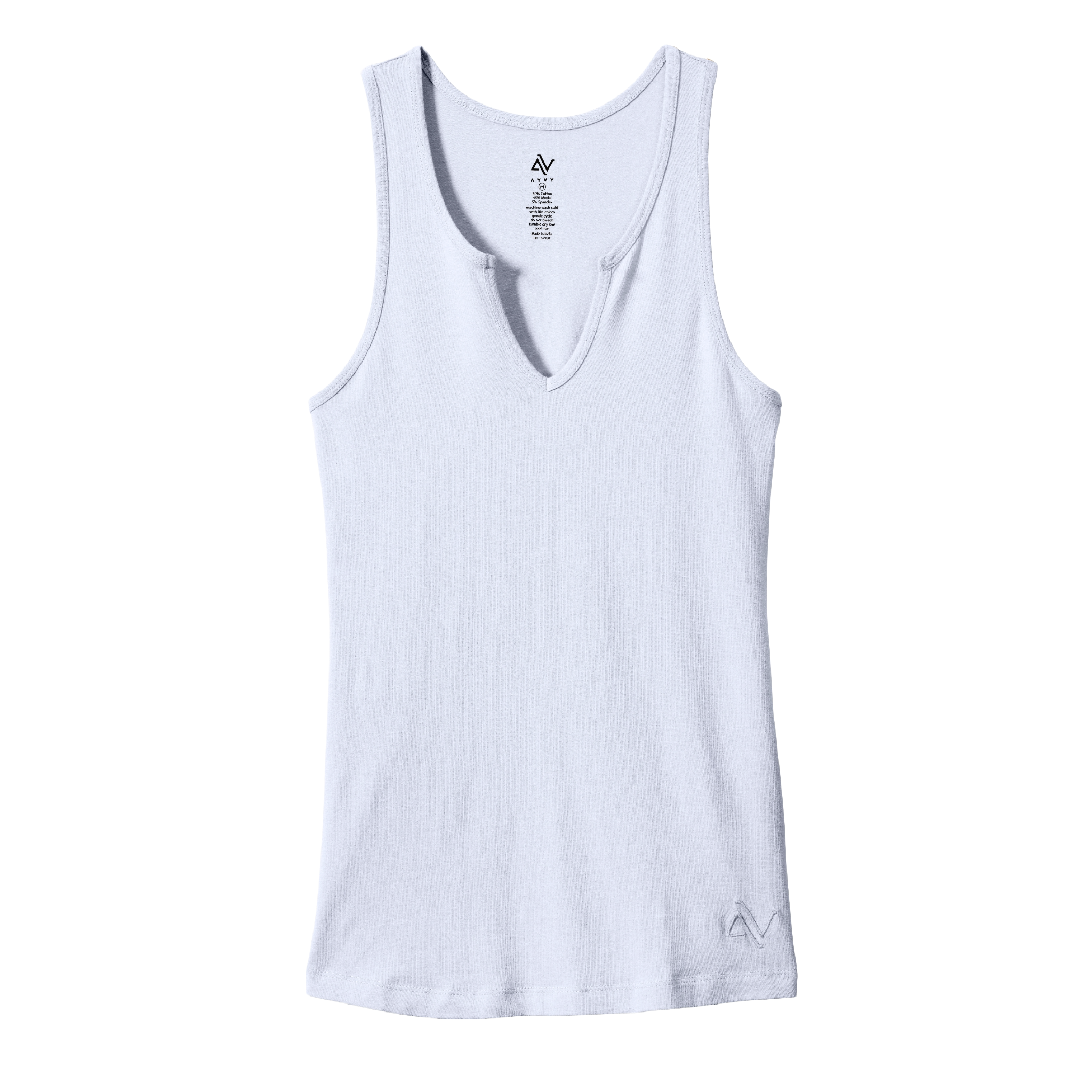 Nouveau Notched V-Neck Tank